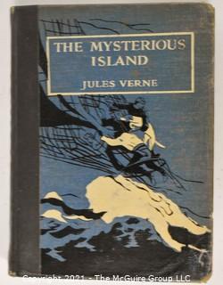 Selection of Vintage Book Titles: Wings; J. Verne, etc