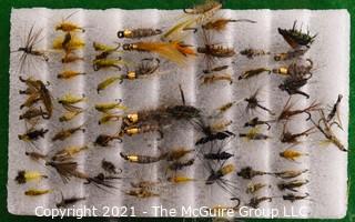 Collectible: Fishing: Collection of ~ 70 Hand Tied Flies 