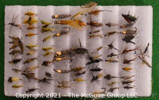 Collectible: Fishing: Collection of ~ 70 Hand Tied Flies 