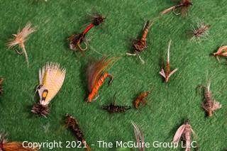 Collectible: Fishing: Collection of ~ 80 Hand Tied Flies 