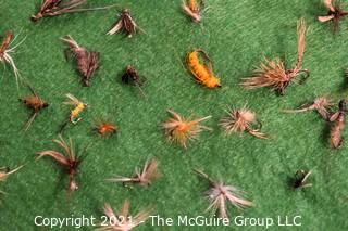 Collectible: Fishing: Collection of ~ 80 Hand Tied Flies 