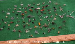 Collectible: Fishing: Collection of ~ 80 Hand Tied Flies 