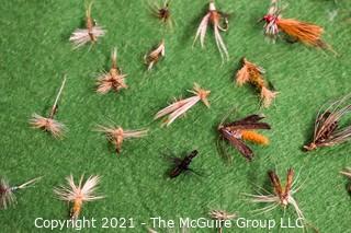 Collectible: Fishing: Collection of ~ 80 Hand Tied Flies 