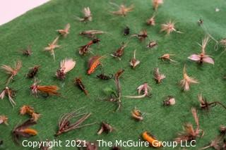 Collectible: Fishing: Collection of ~ 80 Hand Tied Flies 