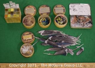 Collectible: Fishing: Collection of Fly Tying Supplies