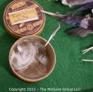 Collectible: Fishing: Collection of Fly Tying Supplies