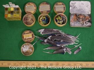 Collectible: Fishing: Collection of Fly Tying Supplies