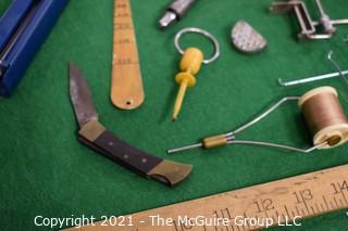 Collectible: Fishing: Collection of Fly Tying Supplies - Tools