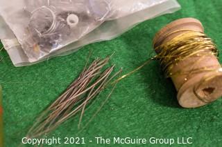 Collectible: Fishing: Collection of Fly Tying Supplies