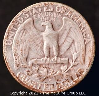 1940 Washington Silver Quarter 