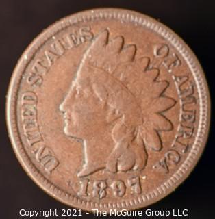 1897 Indian Head Penny 