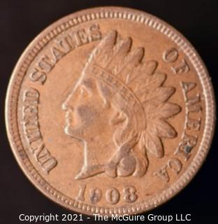 1908 Indian Head Penny 