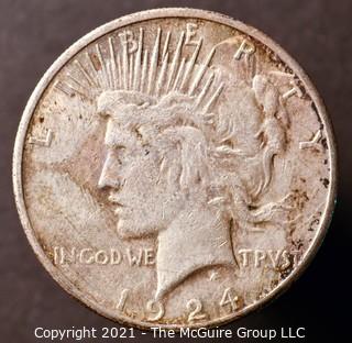 1924-S Peace Dollar 