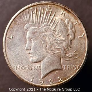 1922-S Peace Dollar 