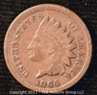 1864 Indian Head Penny 