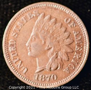 1870 Indian Head Penny 