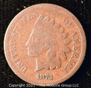 1873 Indian Head Penny 