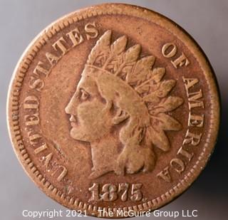 1875 Indian Head Penny 