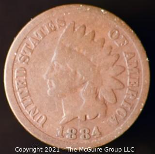 1884 Indian Head Penny 