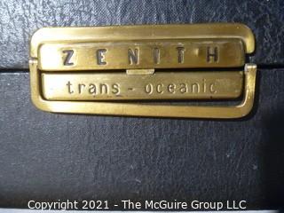 Collectible: Radio: Zenith Model Y600 Trans-Oceanic Portable Radio 