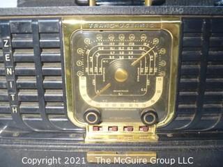 Collectible: Radio: Zenith Model GH500 Trans-Oceanic Portable Radio (5G40)