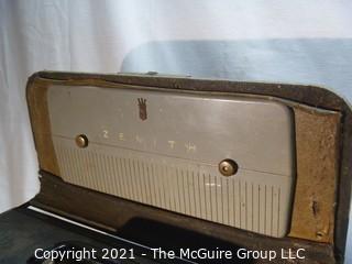 Collectible: Radio: Zenith Model H500 Trans-Oceanic Portable Radio 25345