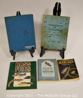 Collectible: Fishing: 5 Books on Fly Fishing and Tying Flies