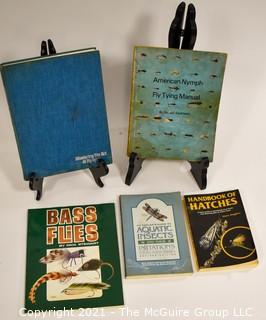 Collectible: Fishing: 5 Books on Fly Fishing and Tying Flies