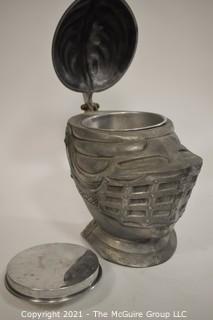 Vintage Medieval Style Knights Helmet Ice Bucket Bar Ware. 