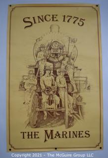 Three (3) Marine Posters: "Since 1775" & "Fly With The Marines" See all photos