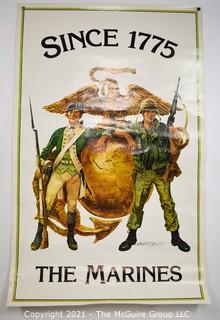 Three (3) Marine Posters: "Since 1775" & "Fly With The Marines" See all photos