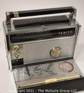 Collectible: Radio: Zenith Model Royal "3000-1" Trans-Oceanic Portable Multiband Radio (5) UPDATED 5/13/21 new photos added