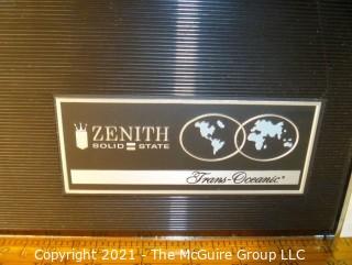 Collectible: Radio: Zenith Model Royal "7000-1" Trans-Oceanic Portable Multiband Radio  UPDATED 5/13/21 new photos added