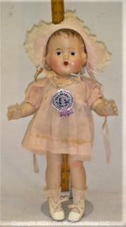 Collectible: Doll:  "Ritzy Chubby Baby Doll"  ~1940's w/riginal wrist tag