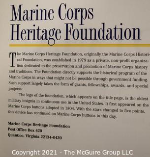 Large Format Coffee Table Book - "The Marines"