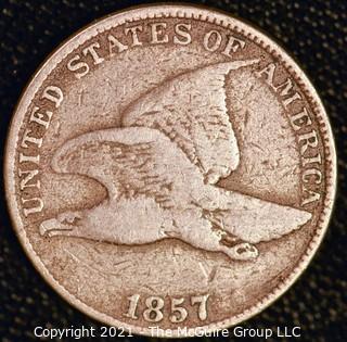 1857 Flying Eagle Penny 