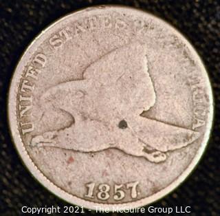 1857 Flying Eagle Penny