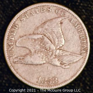 1858 Flying Eagle Penny