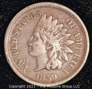 1859 Indian Head Penny 