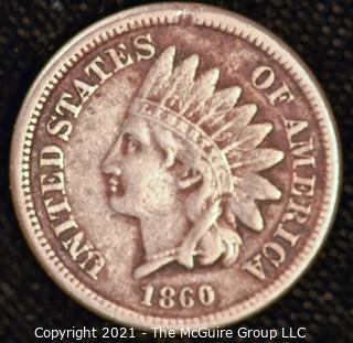 1860 Indian Head Penny 