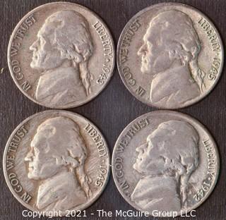 Jefferson Silver War Nickels