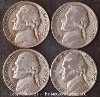 Jefferson Silver War Nickels