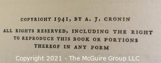 Books: Novels: including "The Keys of the Kingdom" by A.J. Cronin