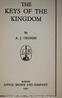 Books: Novels: including "The Keys of the Kingdom" by A.J. Cronin