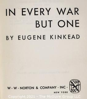 Books: Historical and Military: including "In Every War But One" by Kinkead