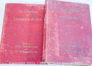 Books: Historical: "The Outline of Literature and Art"; Vol. 2 and 5