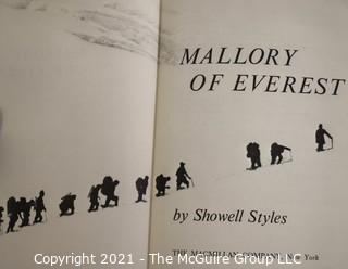 Books: Novels: Climbing: including "Mallory of Everest"