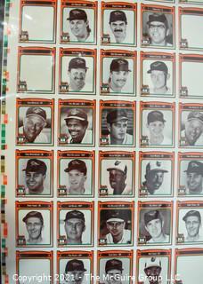 1981 Baltimore Orioles Organization - uncut poster 