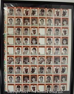 1981 Baltimore Orioles Organization - uncut poster 