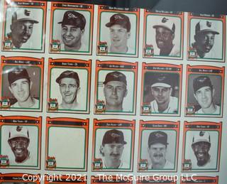 1981 Baltimore Orioles Organization - uncut poster 